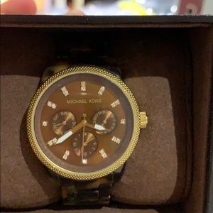 Michael Kors Tortoise Watch
